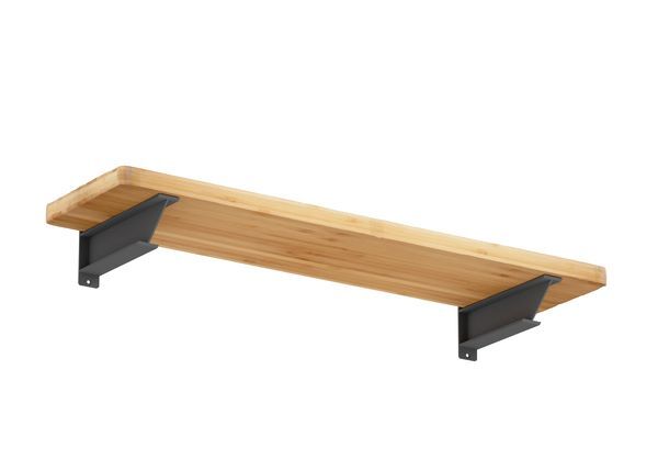 Produktbild Regalträger Loki,Eisenglimmer matt mit Feinstruktur kstbe. DB 703,130x304x46 mm bild 2