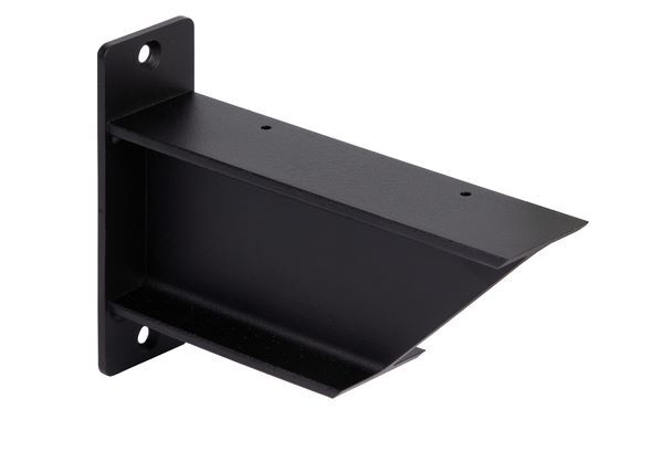 Produktbild Alberts Regalträger 130x203x46 mm Loki matt schwarz mit Feinstruktur RAL 9005