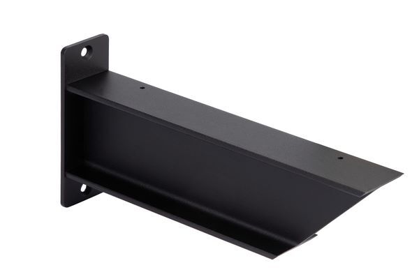 Produktbild Alberts Regalträger 130x304x46 mm Loki matt schwarz mit Feinstruktur RAL 9005