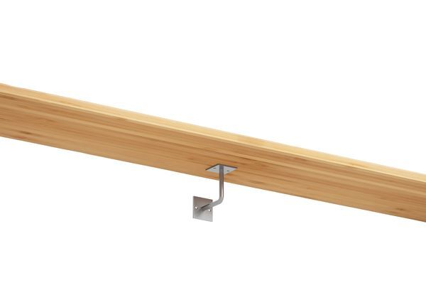 Produktbild Regalträger Oli, weißaluminium glänzend kstbe. RAL 9006, 50x100x100 mm bild 3