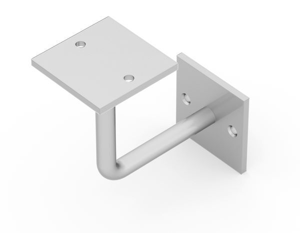 Produktbild Alberts Regalträger 50x100x100 mm Oli weißaluminium glänzend RAL 9006