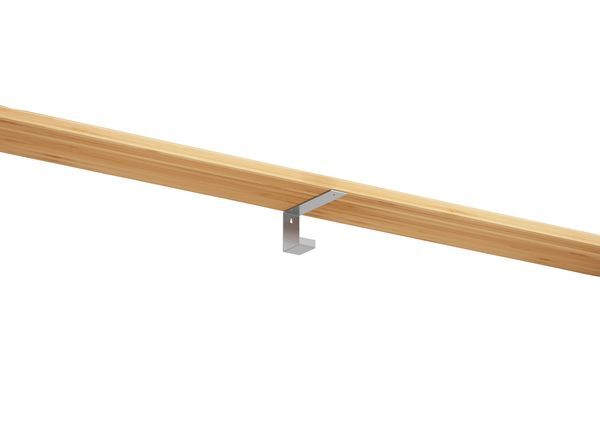 Produktbild Regalträger Quinn, weißaluminium glänzend kstbe. RAL 9006, 100x200x45 mm bild 3