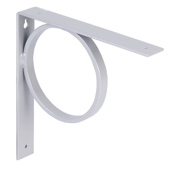 Produktbild Alberts Regalträger 205x205x30 mm Tom weißaluminium glänzend RAL 9006