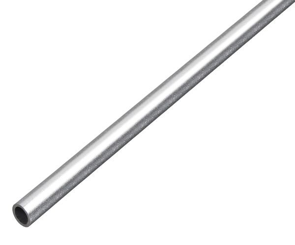 Alberts Rundrohr Alu kugelgestrahlt silber 1000 x 8 x 1 mm Produktbild Alberts Rundrohr Alu kugelgestrahlt silber 1000 x 8 x 1 mm