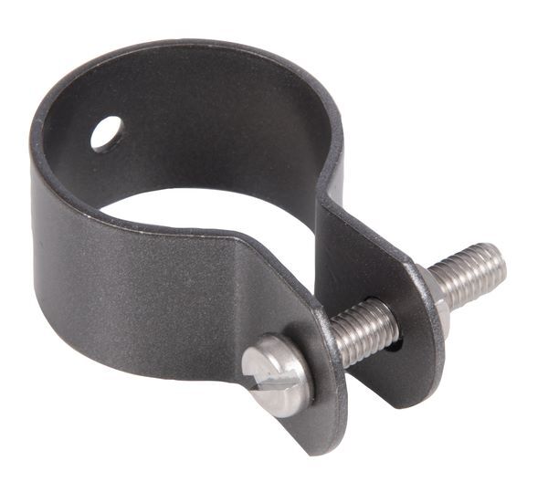 Alberts Schelle anthrazit metallic zur Befestigung von Streben an Pfosten 34 mm Produktbild Alberts Schelle anthrazit metallic zur Befestigung von Streben an Pfosten 34 mm