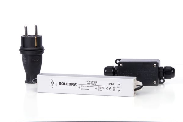 Alberts Soledra Trafo Betriebsspannung 24 V DC Ausgangsleistung 30 W Produktbild Alberts Soledra Trafo Betriebsspannung 24 V DC Ausgangsleistung 30 W