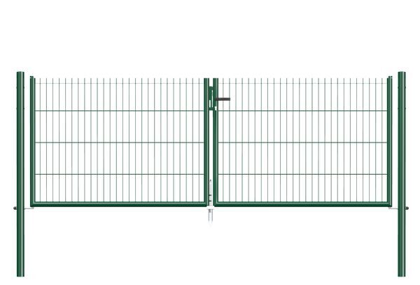Alberts Stabgitter Doppeltor Garden in grün 2988 x 1250 mm Produktbild Alberts Stabgitter Doppeltor Garden in grün 2988 x 1250 mm