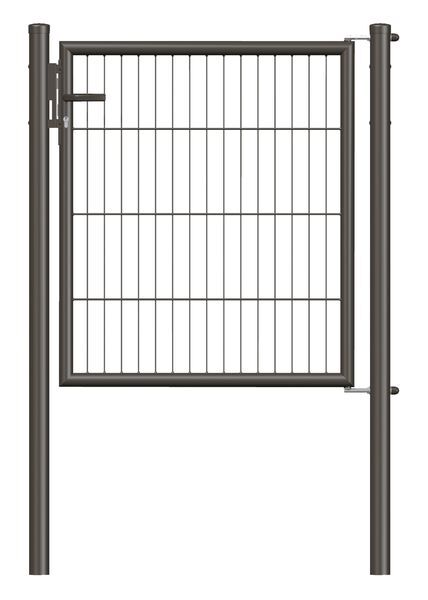 Alberts Stabgitter Einzeltor Garden in anthrazit 1000 x 1500 mm Produktbild Alberts Stabgitter Einzeltor Garden in anthrazit 1000 x 1500 mm