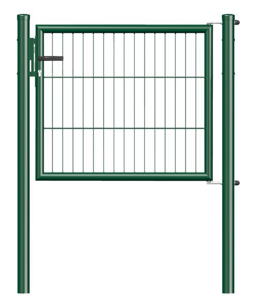 Alberts Stabgitter Einzeltor Garden in grün 1000 x 750 mm Produktbild Alberts Stabgitter Einzeltor Garden in grün 1000 x 750 mm