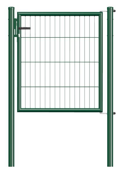 Alberts Stabgitter Einzeltor Garden in grün 1000 x 1000 mm Produktbild Alberts Stabgitter Einzeltor Garden in grün 1000 x 1000 mm
