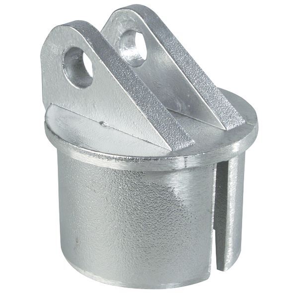 Alberts Strebenkappe Alu 52 mm für Absperrgittersystem Plus 7 Produktbild Alberts Strebenkappe Alu 52 mm für Absperrgittersystem Plus 7