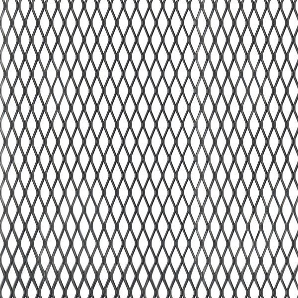 Alberts Streckmetallblech Alu schwarz eloxiert 600 x 1000 x 1 mm Produktbild Alberts Streckmetallblech Alu schwarz eloxiert 600 x 1000 x 1 mm