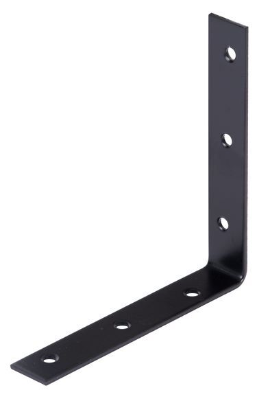 Produktbild Alberts Stuhlwinkel verzinkt schwarz TxHxB 125x125x22 mm