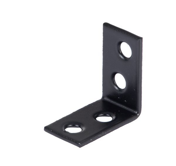 Produktbild Alberts Stuhlwinkel verzinkt schwarz TxHxB 25x25x14 mm