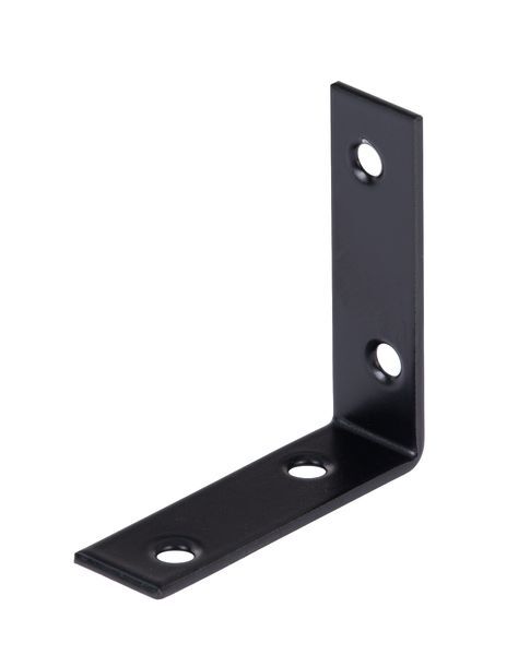 Produktbild Alberts Stuhlwinkel verzinkt schwarz TxHxB 50x50x15 mm