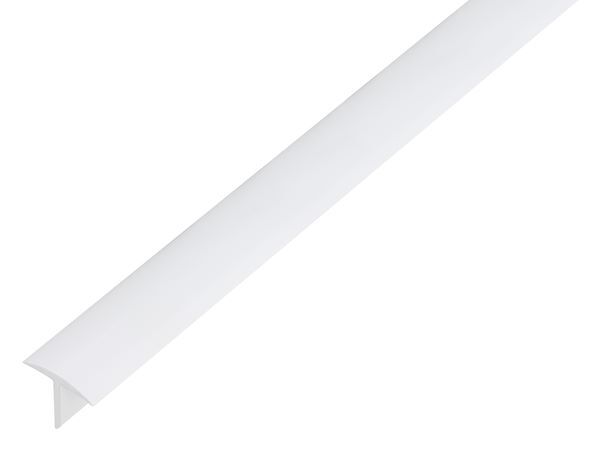 Alberts T Profil PVC weiß 1000 x 25 x 18 x 2 mm Produktbild Alberts T Profil PVC weiß 1000 x 25 x 18 x 2 mm