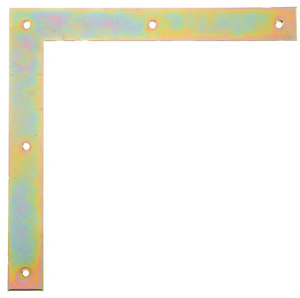 Alberts Tor Winkel gelb verzinkt 200x200x30mm Produktbild Alberts Tor Winkel gelb verzinkt 200x200x30mm