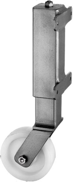 Alberts Torlaufrolle zum Anschrauben für schwere und breite Tore bis 450kg Rolle 125mm Produktbild Alberts Torlaufrolle zum Anschrauben für schwere und breite Tore bis 450kg Rolle 125mm