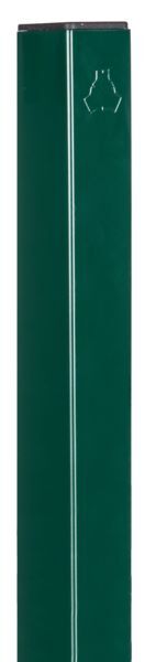 Alberts Torpfosten Flexo sendimirverzinkt RAL 6005 grün 80 x 80 x 2300 mm Produktbild Alberts Torpfosten Flexo sendimirverzinkt RAL 6005 grün 80 x 80 x 2300 mm