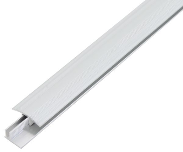 Alberts Übergangsprofil Duo Alu silber eloxiert 1000 x 34 mm Set für Beläge 6-13mm Produktbild Alberts Übergangsprofil Duo Alu silber eloxiert 1000 x 34 mm Set für Beläge 6-13mm