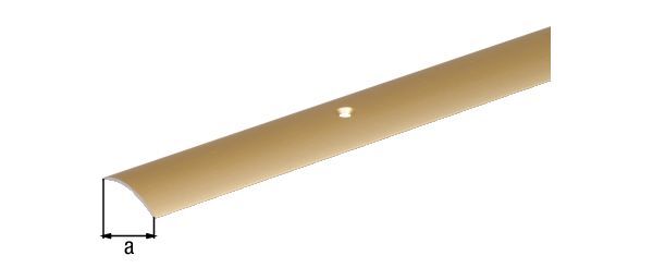 Alberts Übergangsprofil gebohrt Alu sand eloxiert 900 x 30 x 1 mm Produktbild Alberts Übergangsprofil gebohrt Alu sand eloxiert 900 x 30 x 1 mm bild 2