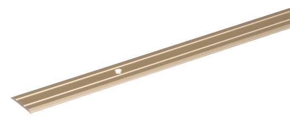 Alberts Übergangsprofil gebohrt Alu sand eloxiert 900 x 38 x 1 mm Produktbild Alberts Übergangsprofil gebohrt Alu sand eloxiert 900 x 38 x 1 mm