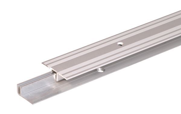 Alberts Übergangsprofil Pro Alu silber eloxiert 900 x 34 x 1,5 mm für Beläge 7-15mm Produktbild Alberts Übergangsprofil Pro Alu silber eloxiert 900 x 34 x 1,5 mm für Beläge 7-15mm