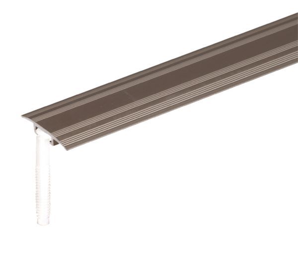 Alberts Übergangsprofil Alu edelstahl eloxiert 900 x 32 x 1,5 mm für Beläge 0-20mm Produktbild Alberts Übergangsprofil Alu edelstahl eloxiert 900 x 32 x 1,5 mm für Beläge 0-20mm