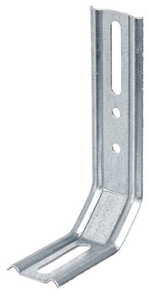 Alberts Verstellwinkel geprägt mit Langloch sendzimirverzinkt 50x30x100x32mm Produktbild Alberts Verstellwinkel geprägt mit Langloch sendzimirverzinkt 50x30x100x32mm