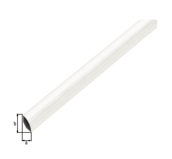 Alberts Viertelkreisprofil PVC weiß 1000 x 15 x 1,2 mm Produktbild Alberts Viertelkreisprofil PVC weiß 1000 x 15 x 1,2 mm bild 2