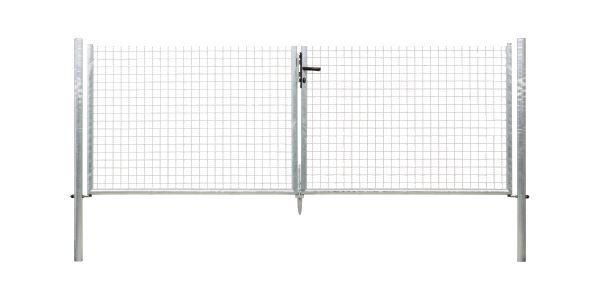 Alberts Wellengitter Doppeltor feuerverzinkt Mitte zu Mitte Pfosten 2988mm Höhe 1250mm Produktbild Alberts Wellengitter Doppeltor feuerverzinkt Mitte zu Mitte Pfosten 2988mm Höhe 1250mm bild 2