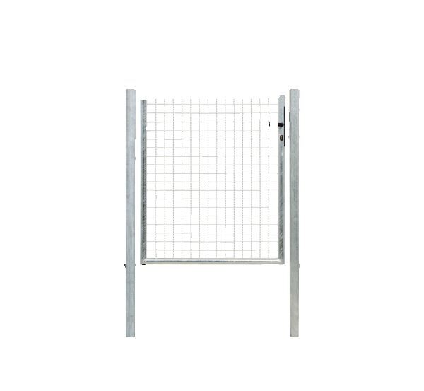 Alberts Wellengitter Einzeltor feuerverzinkt Mitte zu Mitte Pfosten 1000mm Höhe 1250mm Produktbild Alberts Wellengitter Einzeltor feuerverzinkt Mitte zu Mitte Pfosten 1000mm Höhe 1250mm bild 2