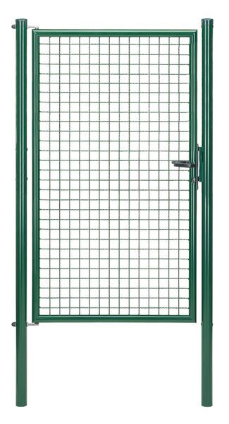 Alberts Wellengitter Einzeltor verzinkt grün lichte Breite 940 mm Höhe 1750 mm Produktbild Alberts Wellengitter Einzeltor verzinkt grün lichte Breite 940 mm Höhe 1750 mm