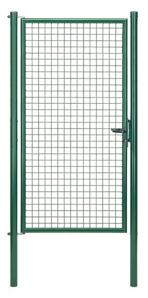 Alberts Wellengitter Einzeltor verzinkt grün lichte Breite 960 mm Höhe 2000 mm Produktbild Alberts Wellengitter Einzeltor verzinkt grün lichte Breite 960 mm Höhe 2000 mm