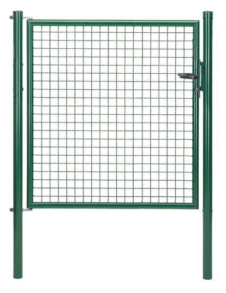 Alberts Wellengitter Einzeltor zinkphosphatiert grün lichte Breite 1190 mm Höhe 1250 mm Produktbild Alberts Wellengitter Einzeltor zinkphosphatiert grün lichte Breite 1190 mm Höhe 1250 mm