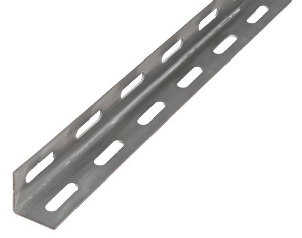 Alberts Winkelprofil gelocht feuerverzinkt 1000 x 27 x 27 x 1,5 mm Produktbild Alberts Winkelprofil gelocht feuerverzinkt 1000 x 27 x 27 x 1,5 mm