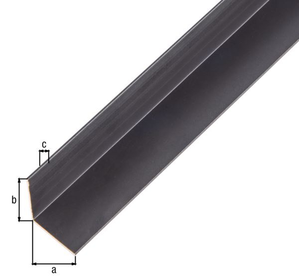 Alberts Winkelprofil gleichschenklig Alu schwarz eloxiert 1000 x 20 x 20 x 1 mm Produktbild Alberts Winkelprofil gleichschenklig Alu schwarz eloxiert 1000 x 20 x 20 x 1 mm bild 2