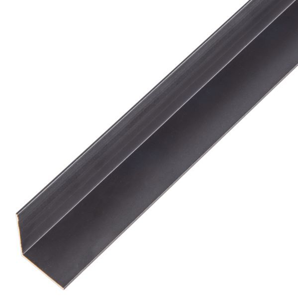 Alberts Winkelprofil gleichschenklig Alu schwarz eloxiert 2000 x 20 x 20 x 1 mm Produktbild Alberts Winkelprofil gleichschenklig Alu schwarz eloxiert 2000 x 20 x 20 x 1 mm