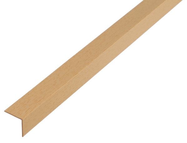 Alberts Winkelprofil gleichschenk PVC Dekor Buche 2000 x 20 x 20 x 1,5 mm Produktbild Alberts Winkelprofil gleichschenk PVC Dekor Buche 2000 x 20 x 20 x 1,5 mm