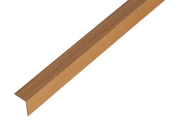 Alberts Winkelprofil gleichschenklig PVC Dekor Buche dunkel 2600 x 20 x 20 x 1 mm Produktbild Alberts Winkelprofil gleichschenklig PVC Dekor Buche dunkel 2600 x 20 x 20 x 1 mm