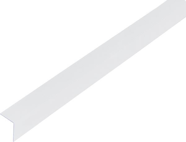 Alberts Winkelprofil PVC gleichschenklig transparent 1000 x 20 x 20 x 1 mm Produktbild Alberts Winkelprofil PVC gleichschenklig transparent 1000 x 20 x 20 x 1 mm