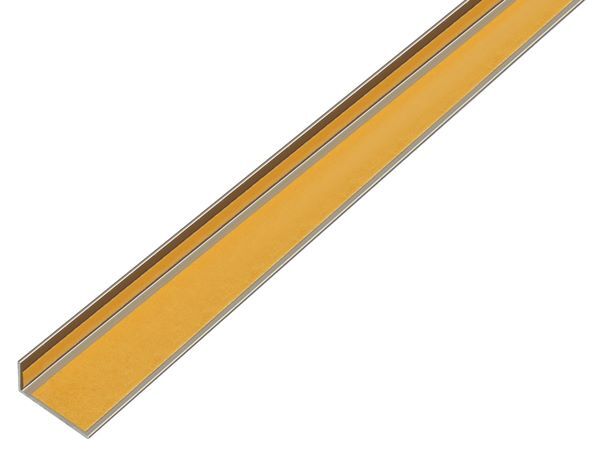 Alberts Winkelprofil selbstklebend ungleichschenklig Alu edelstahldesign 1000x20x10x1 mm Alberts Winkelprofil selbstklebend ungleichschenklig Alu edelstahldesign 1000x20x10x1 mm