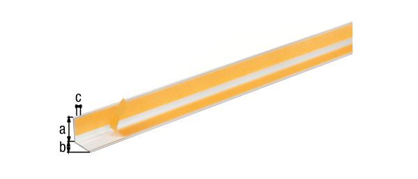 Alberts Winkelprofil selbstklebend Alu silber eloxiert 1000 x 30 x 30 x 2,0 mm Produktbild Alberts Winkelprofil selbstklebend Alu silber eloxiert 1000 x 30 x 30 x 2,0 mm bild 2