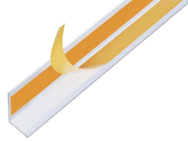 Alberts Winkelprofil selbstklebend Alu weiß beschichtet 2600 x 20 x 20 x 1,5 mm Produktbild Alberts Winkelprofil selbstklebend Alu weiß beschichtet 2600 x 20 x 20 x 1,5 mm