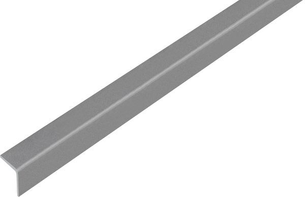 Alberts Winkelprofil selbstklebend PVC grau metallic 1000 x 20 x 20 x 1,5 mm Produktbild Alberts Winkelprofil selbstklebend PVC grau metallic 1000 x 20 x 20 x 1,5 mm