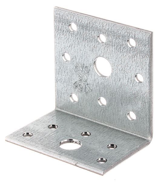 Alberts Winkelverbinder sendzimirverzinkt 40x60x60mm Pack mit 6 Stück Produktbild Alberts Winkelverbinder sendzimirverzinkt 40x60x60mm Pack mit 6 Stück