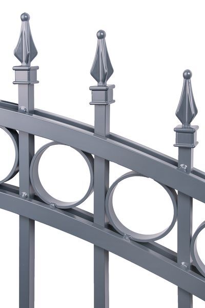 Alberts Zaunfeld Bordeaux Alu anthrazit lichte Maße 1600 x 1200 mm Produktbild Alberts Zaunfeld Bordeaux Alu anthrazit lichte Maße 1600 x 1200 mm bild 2