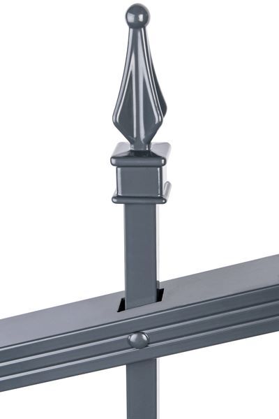 Alberts Zaunfeld Chaussee verstellbar in anthrazit lichte Breite 2000 mm Höhe 1000 mm Produktbild Alberts Zaunfeld Chaussee verstellbar in anthrazit lichte Breite 2000 mm Höhe 1000 mm bild 2