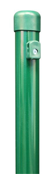 Alberts Zaunpfosten sendzimirverzinkt grün 1150mm Pfostenstärke 34mm Geflechthöhe 800mm Produktbild Alberts Zaunpfosten sendzimirverzinkt grün 1150mm Pfostenstärke 34mm Geflechthöhe 800mm