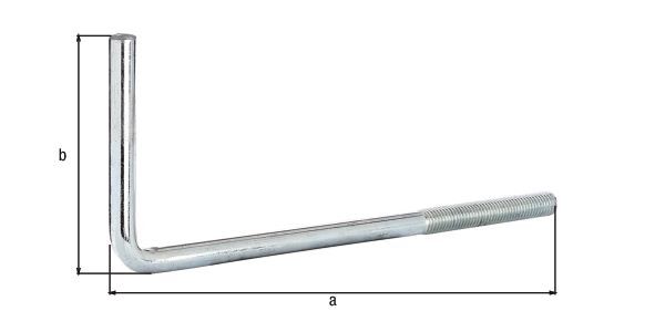Alberts Zaunriegelhalter galvanisch verzinkt zum Durchschrauben 190x110mm Produktbild Alberts Zaunriegelhalter galvanisch verzinkt zum Durchschrauben 190x110mm bild 2